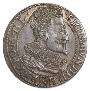 Zygmunt III Waza Szóstak Malbork 1596  małe popier
