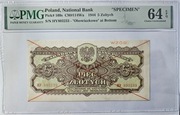 5 złotych 1944 PMG 64 - owe WZÓR