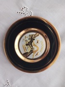 Ozdobny mały talerzyk - złota dekoracja