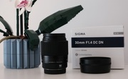 Obiektyw Sigma 30mm f1.4 m43 gwarancja +filtr UV