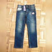 Nowe oryginalne jeansy firmy Benetton 120 cm 