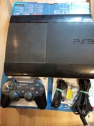 PS3 Super Slim z oryginalnym pudełkiem