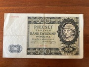 500 złotych 1940 Góral