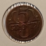 Moneta 5 groszy 1925 rok