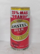 Puszka po piwie Amstel Curacao piwo