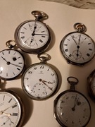 Zegarki kieszonkowe Omega chronografy szpindlaki 