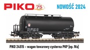 PIKO 24515 wagon towarowy cysterna PKP NOWOŚĆ 2024