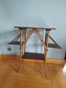 Stary bambusowy stolik kwietnik 