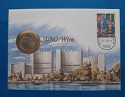 Koperta numizmatyczna UNO Wien Austria 