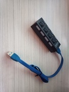 HUB USB 3.0 ze czterema portami 
