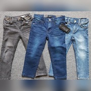 ZESTAW spodnie jeansy dzinsy RESERVED h&m 104