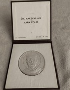 Medal srebro Kolbe 1982 Tchórzewski rzadki