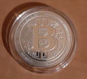 Bitcoin 2022 Niue Srebrna moneta 1 oz