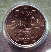 SAN MARINO  2020 - 5 CENTÓW UNC !!!!!!!