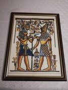 Obraz Afryka Papirus haft krzyżykowy 
