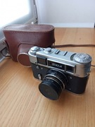 analogowy aparat fotograficzny Fed 4  obiektywem industar F2.8 53mm