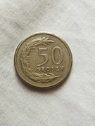 Moneta 50 gr. 1991 rok. 