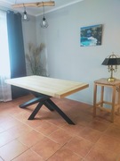 Stół drewniany dębowy  LOFT nowoczesny pod wymiar