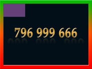 796 999 666 ZŁOTY NUMER STARTER PLAY NA KARTĘ