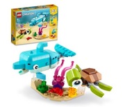 LEGO Creator 31128, 3 w 1 Delfin i żółw