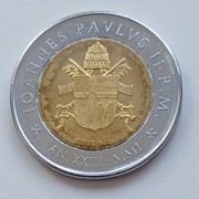 Watykan - Jan Paweł II - 500 lirów - 2001r.