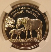 20 ZŁ ZŁOTYCH 2014 KONIK POLSKI NGC PF 70 - UNIKAT