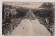 Lourdes 1921r.    Procesja