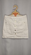 Biała spódnica H&M rozmiar 134 cm