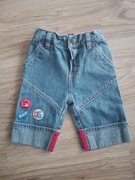 Spodenki jeansowe Mothercare rozm.56/62 0-3 m-ce