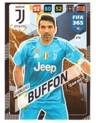 PANINI FIFA 365 2018 BUFFON JUVENTUS 