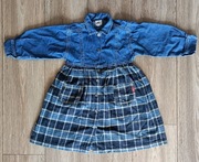 Confetti Jeansowa sukienka dla dziewczynki 4-5 lat