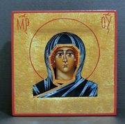 Ikona pisana, Maria Panna, chrzest, urodziny 