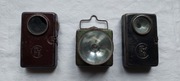 3 wojskowe latarki z okresu PRL-u (FWB)