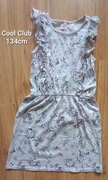 Bawełniana sukienka Cool Club rozm 134/140cm