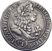 6 Krajcarów 1686 SHS Wrocław