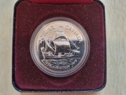 1 Srebrny Dolar Kanadyjski idealny pr. 0.500 - 23,3 grama 1679 Griffon 1979