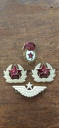Medale odznaczenia przypinki Rosja ZSRR 4 szt