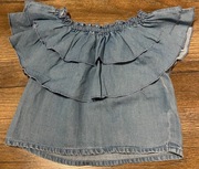 Bluzeczka jeansowa dziewczynka 98-104 mayoral