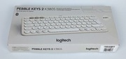 LOGITECH Pebble Keys 2 K380s Biały (gwarancja)