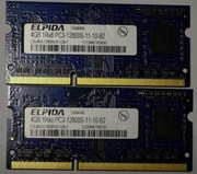 Pamięć Ram 4gb Elpida EBJ40UG8BBU0-GN-F ddr3