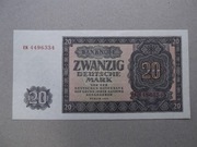 Niemcy NRD 20 marek 1955 ser.EK   UNC