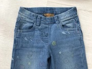 Spodnie jeansowe jeansy rurki Cool Club r.128 j.no
