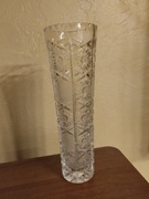 Kryształowy wazon PRL 