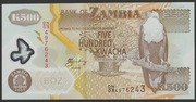 Zambia 500 kwacha 2009 - stan bankowy UNC