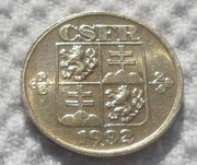 Czechosłowacja Federacyjna CSFR 20 halerzy 1992