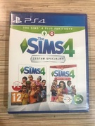 Sims 4 + dodatek Psy i Koty PL Nowa Folia PS4 PS5