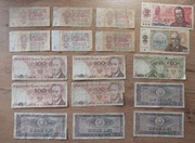 Stare banknoty z bloku wschodniego