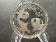 Srebrna moneta Chińska Panda rok 2021