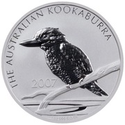 Kookaburra 2007 moneta srebrna Ag 9999 1 oz