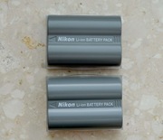 Dwie baterie NIKON EN-EL3e 7,4V 1500mAh